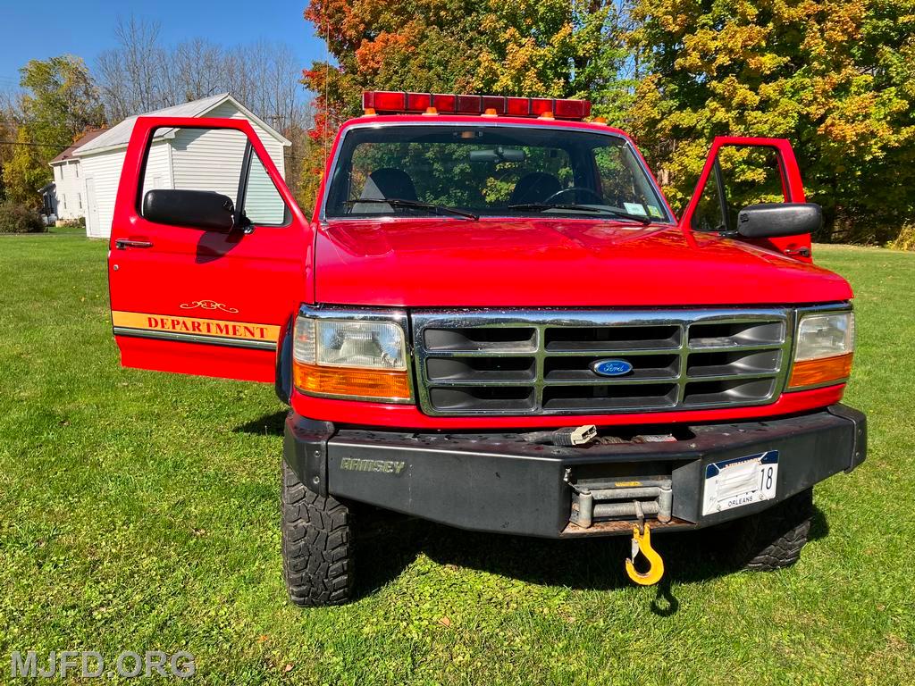 Murray 85 F-350 4x4 with winch and skid pump/tank
